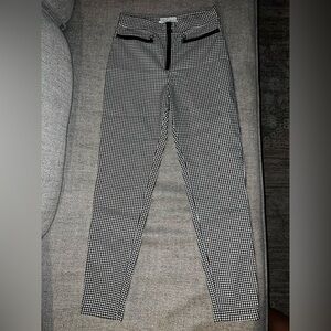 Urban Outfitters Black and White Checkered Straight Leg Pants